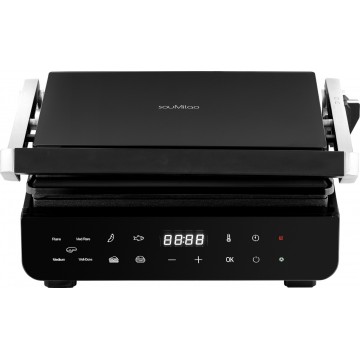 Gruppe souMilao KJ-230 Τοστιέρα με Αποσπώμενες Πλάκες για 2 Τοστ 2000W Μαύρη Gruppe souMilao KJ-230 Τοστιέρα με Αποσπώμενες Πλάκες για 2 Τοστ 2000W Μαύρη